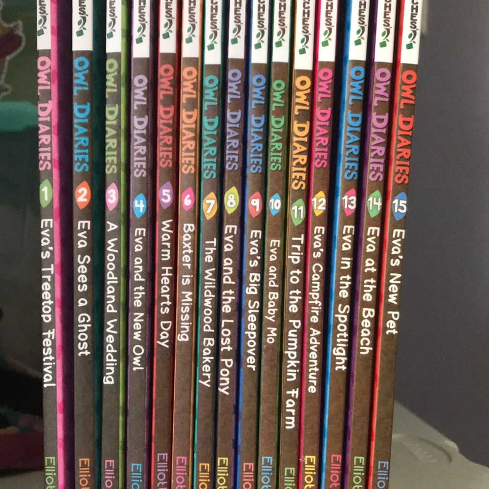 1-15 owl diaries books for kids